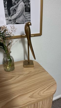 gold Metal Parrot 