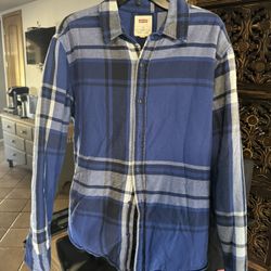 Mens Levis Flannel Jacket