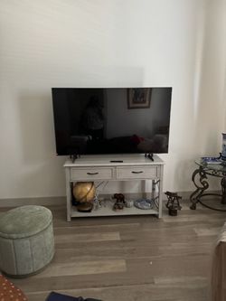 Farmhouse-Style TV Stand / Console Table – $80 OBO