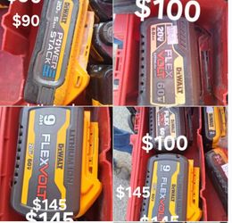 Dewalt FLEXVOLT battery 9.0 $145 buy sale trade