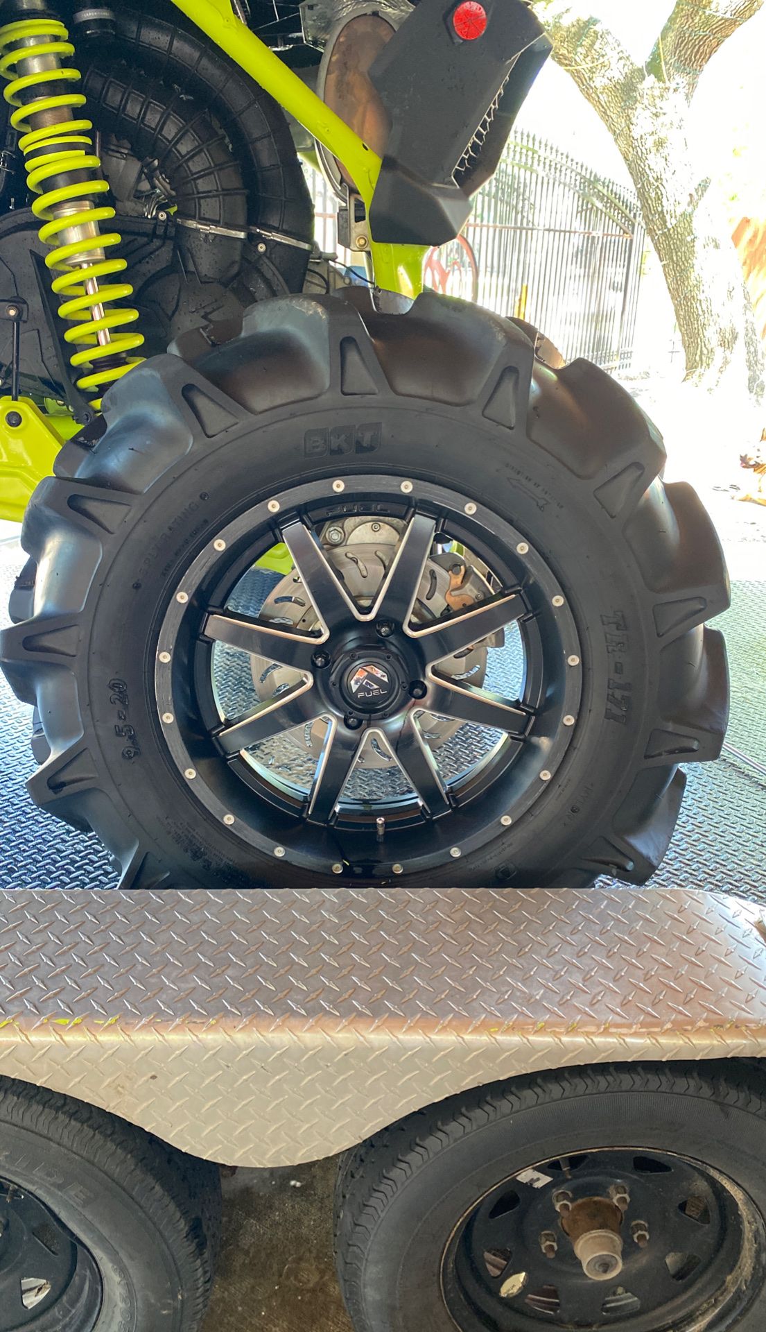 20inch Fuel wheels on 37 BKTs Can am bolt pattern for Sale in Houston
