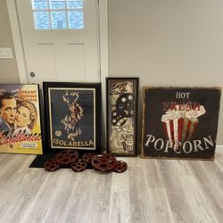 Movie Themed Frames and Canvas