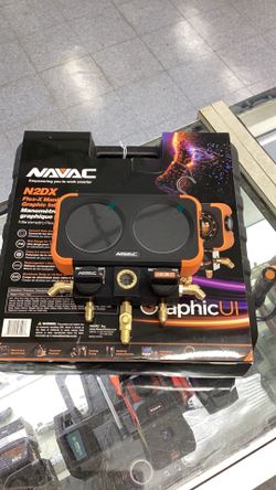 Navac Manifold Gauge with HD Color Interface