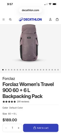 Women’s 60L Travel Backpack