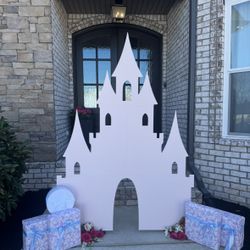 Princess Castle Backdrop