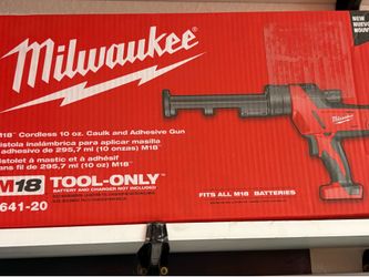 Milwaukee new 10oz adhesive gun