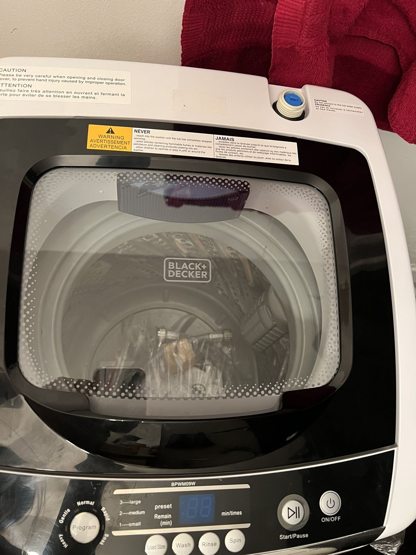 Brand new portable washer