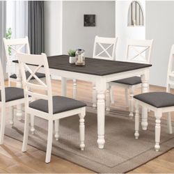 Beautiful 7pc Dining Table Set 