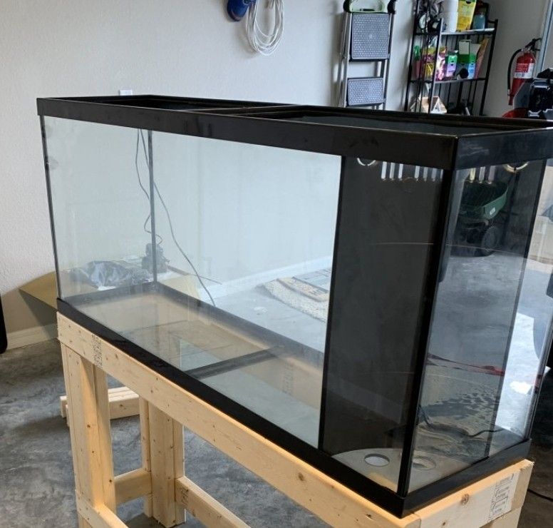 55 Gallon Saltwater Aquarium Fish Tank Drilled