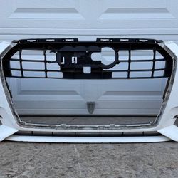 WHITE AUDI A6 S LINE 2016 2017 2018 FRONT BUMPER