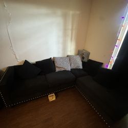 Black couch