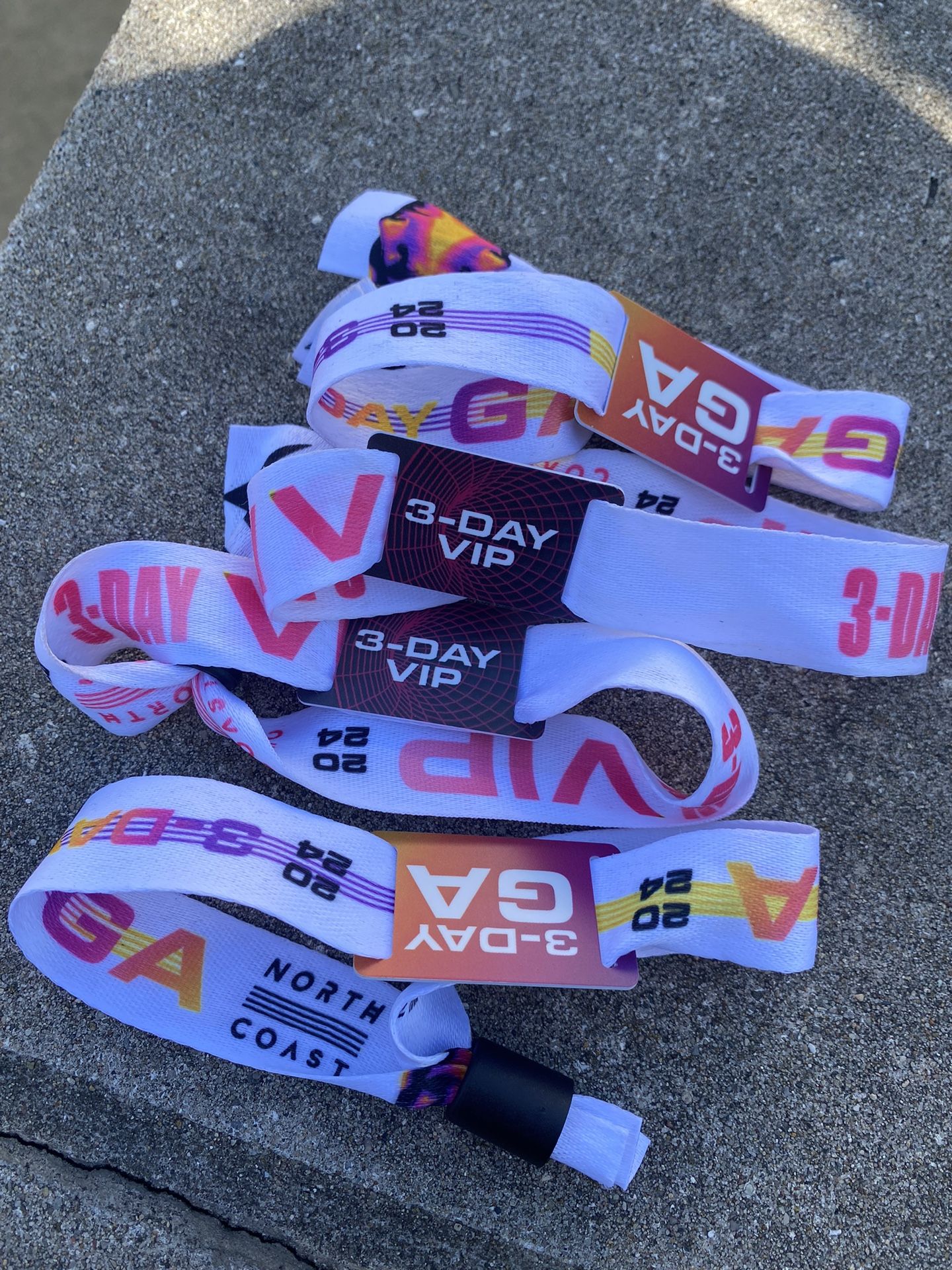 North Coast music Festival Wristbands For Sale