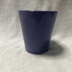 Small Purple ceramic pot planter