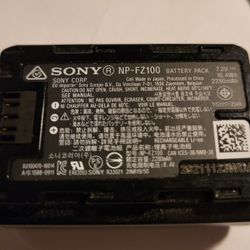 Sony NP-FZ100 Battery Pack