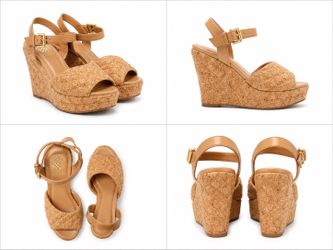 Nude wedges