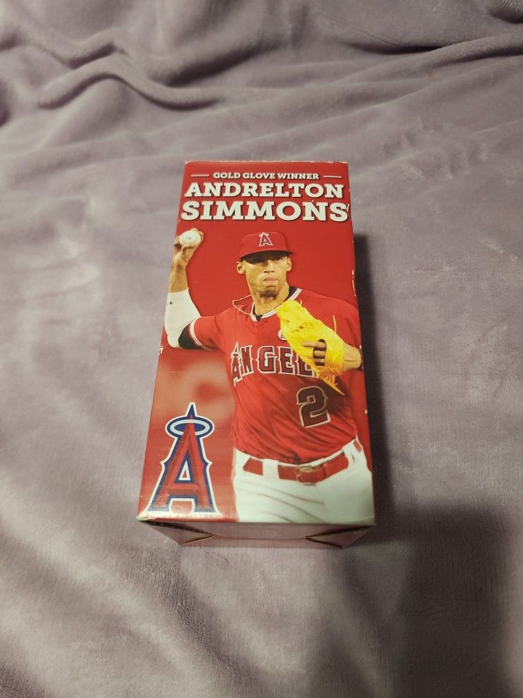 Los Angeles Angels Andrelton Simmons Gold Glove Bobblehead MLB SGA
