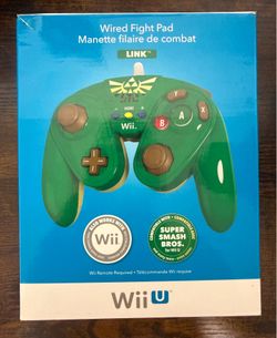 ZELDA Wii WIRED FIGHT PAD