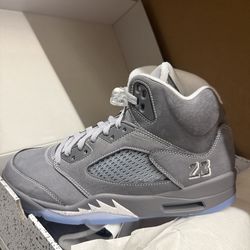 Jordan 5 Retro Wolf Grey size 9