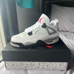 Jordan 4 White Cement Size 9