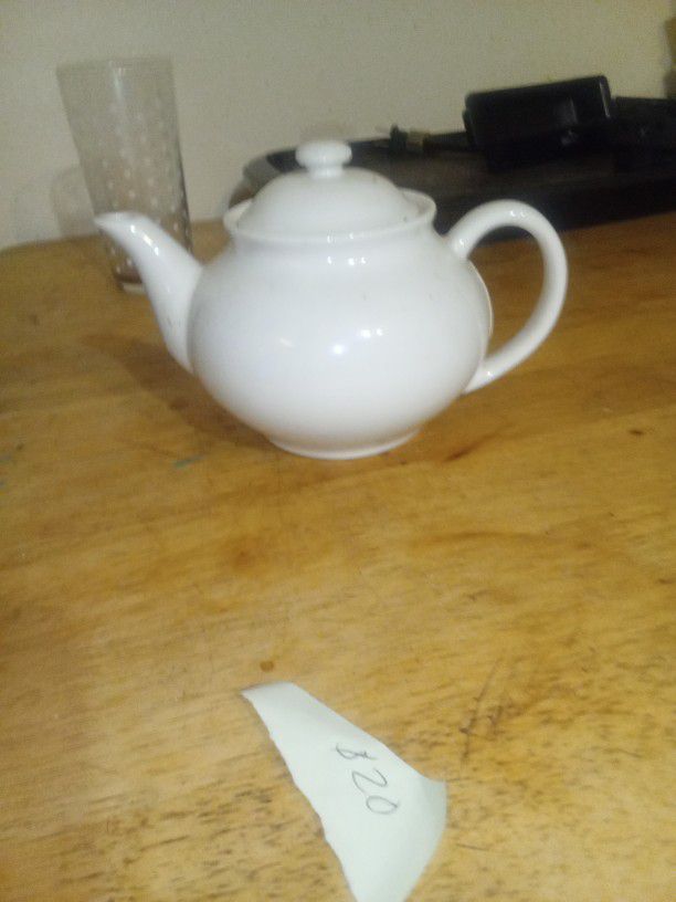Antique Tea Pot Porcelain 
