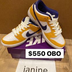 Nike Dunk SB “Laser Orange” Size 5.5M