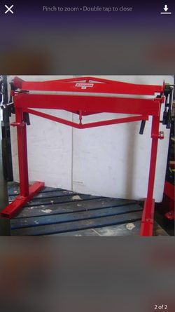 36" metal sheet bender heavy duty 250.00