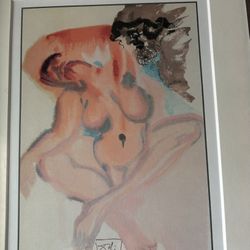 Dali, Salvador Mixed Media Lithograph On Paper