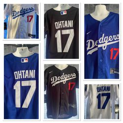 YOUTH Los Angeles Dodgers Nike White Black  Blue Jersey