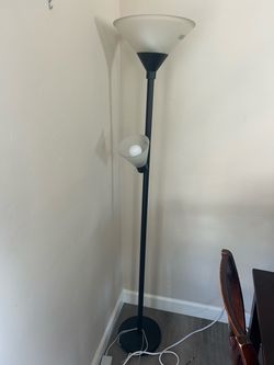 Tall standing lamps x2