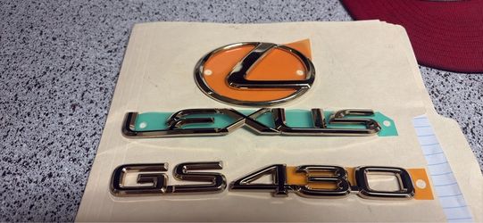 Lexus Gs 430 badges