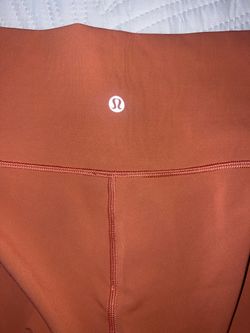 Lululemon terracotta leggings size 4
