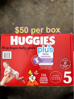 Huggies little movers size 5