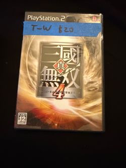 Shin sangokumsou 4 Japanese game play station 2