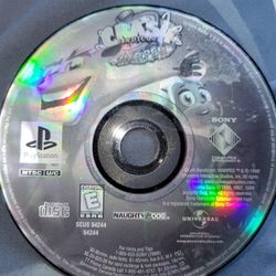 Crash Bandicoot 3: Warped (Sony PlayStation 1, 1998) - Disc Only Video Game