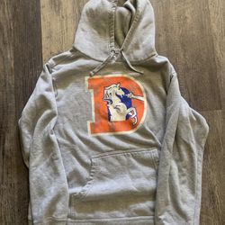 denver broncos old logo hoodie