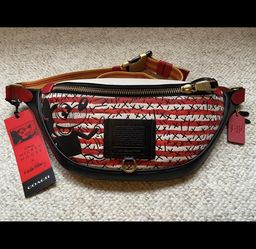 COACH Disney X Keith Haring Belt Bag New