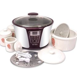 Smart 4 Ceramic Pot Electric Stew Pot DGD33-32EG 4-in-1 3.2L+2x0.65L+0.45L