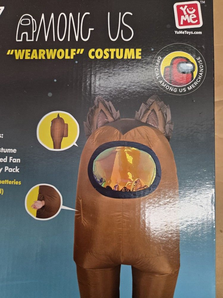 Among Us  Wearwolf Inflatable Costume
