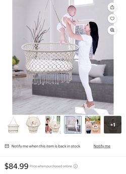 Swing bassinet