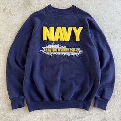 Vintage Navy USS Fort McHenry Crewneck