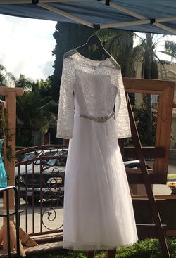White dress