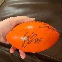 2010 Clemson spring Game signed Ball