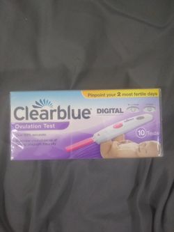 BLUE CLEAR OVULATION TEST 10 TESTS