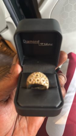 Diamond man’s ring