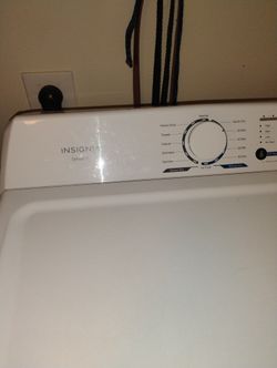 Armani Washing Machine And Insignia Dryer 