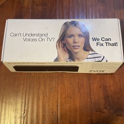 ZVOX AccuVoice -  Model AV155 TV Speaker