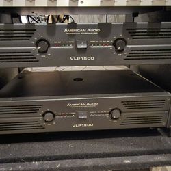American Audio VLP-1500  Amplifier 1500 Watts