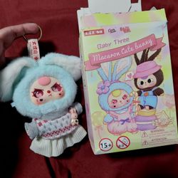 Baby 3 Macaron Cute Bunny 
