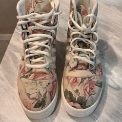 Adidas Rivalry Hi OG EE "Eric Emanuel: Floral" OWhite/RawPin/CloWhi F35092