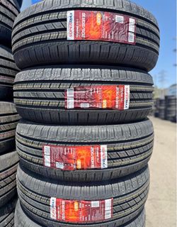 205/60/16 Supermax Set de NUEVS con 50.000 millas de garantía